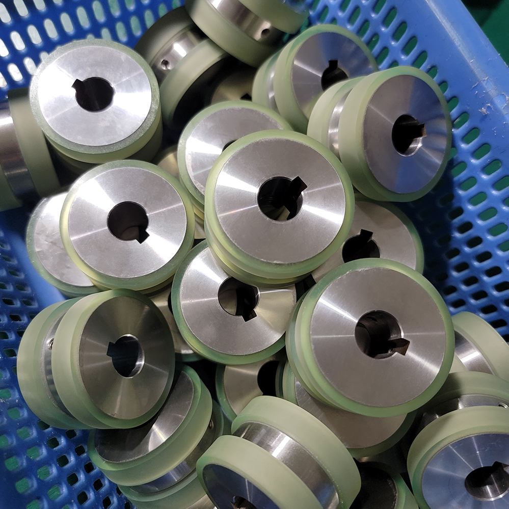 urethane drive rollers (2) urethane drive rollers (2)