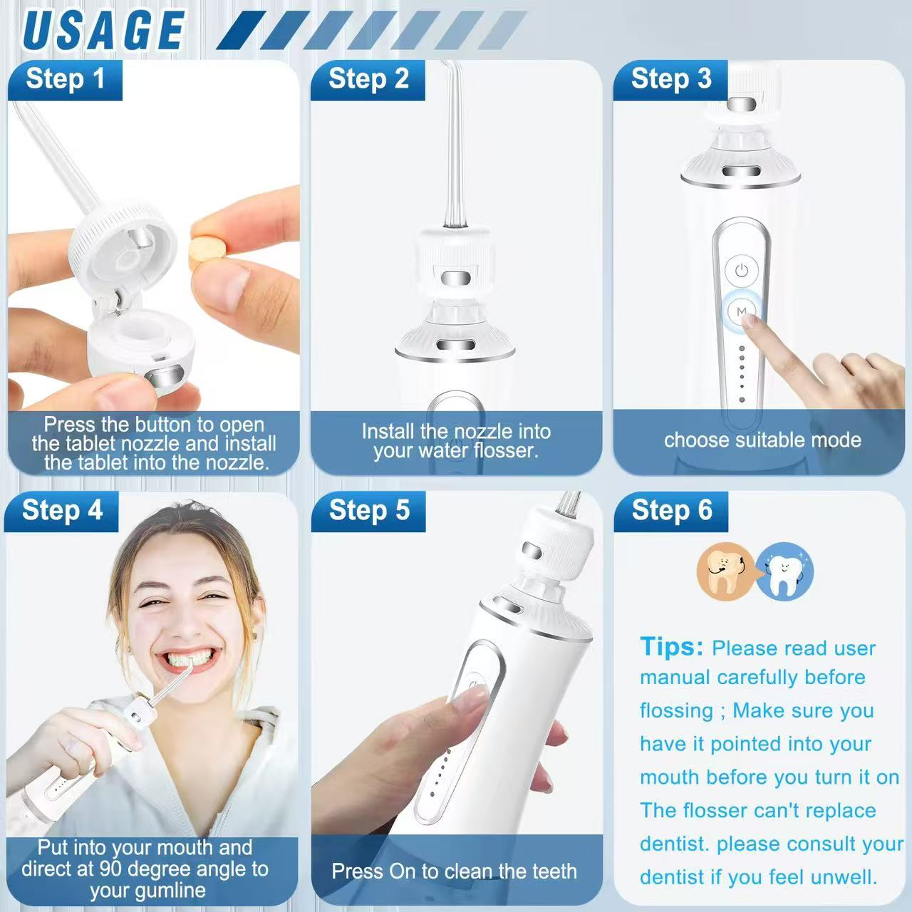 Water flosser Water flosser