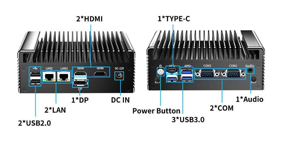 fanless mini pc fanless mini pc