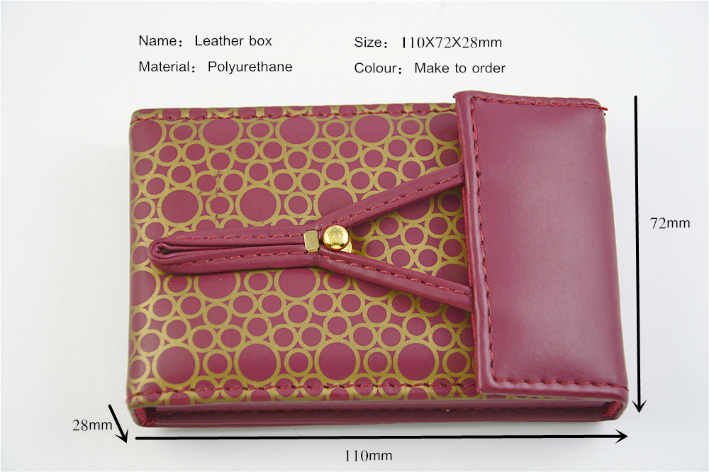 Персонализированная кожаная коробка Personalised Leather Box