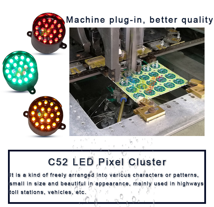 C52 led pixel cluster_06 C52 led pixel cluster_06