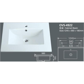 China Oben Counter Badezimmer Schrank Waschbecken Waschbecken