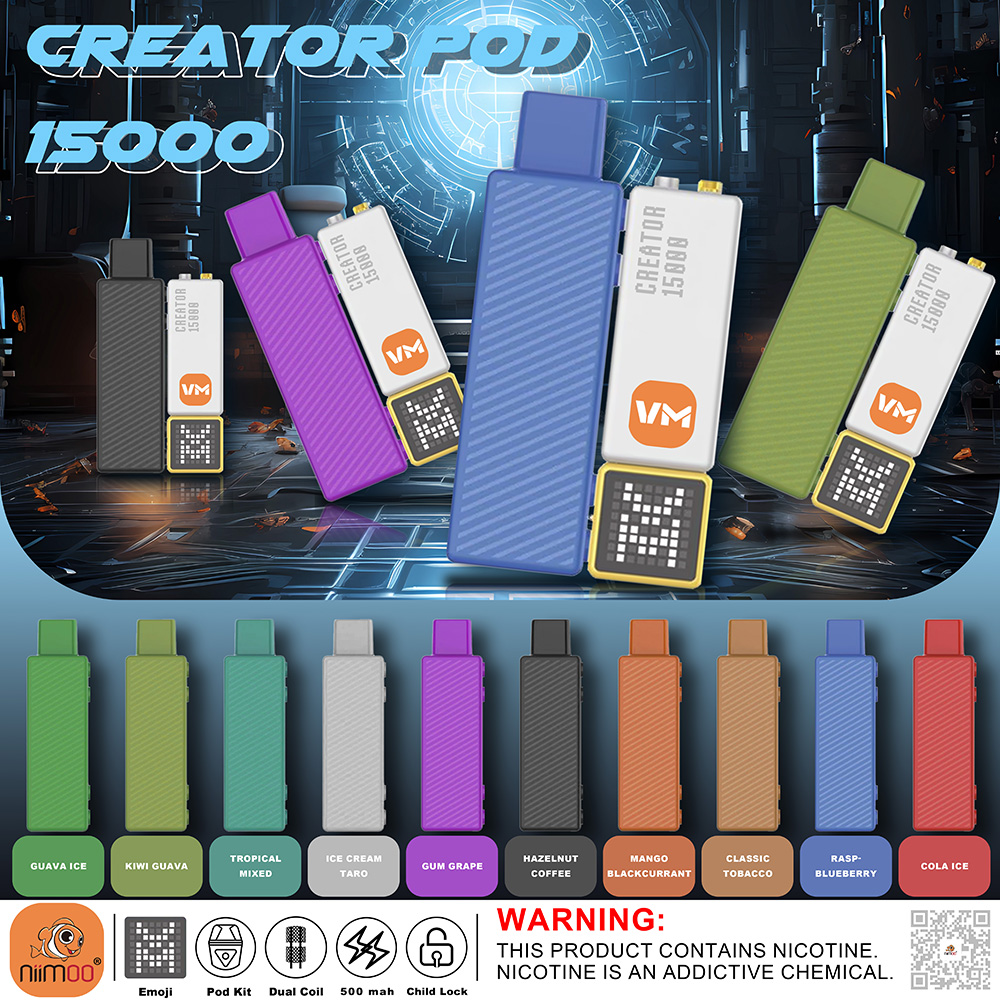 Creator Pod Kit Vape 15000 Creator Pod Kit Vape 15000