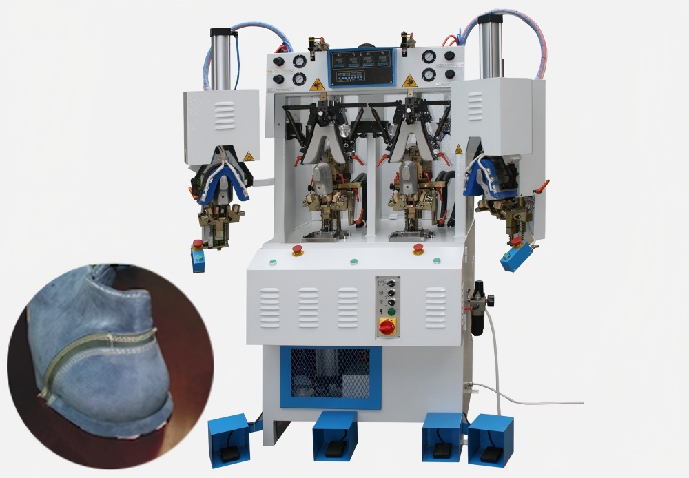 LC-298SD Stitch-Down Back Part Forming Machine With Flanging Device (2) LC-298SD Stitch-Down Back Part Forming Machine With Flanging Device (2)