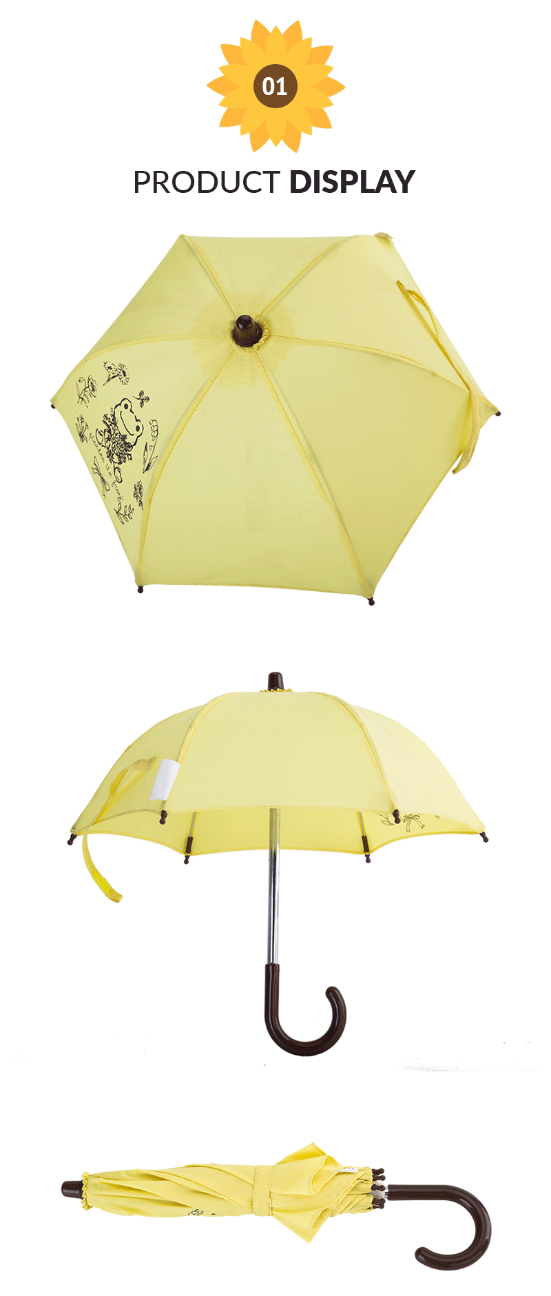 Parapluie pour l'affichage Umbrella For Display