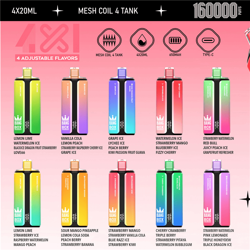 Bang Box 160k 160000 Puff Cheap Vape Mods Bang Box 160k 160000 Puff Cheap Vape Mods