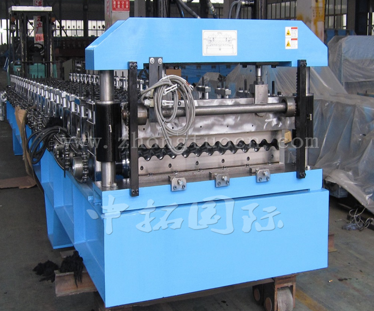Corrugated board roll forming machine (1) Corrugated board roll forming machine (1)