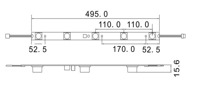 OSRAM LED rigid bar 24V