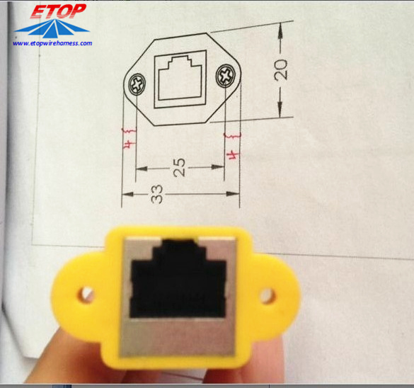 RJ45 Female To Male Cable