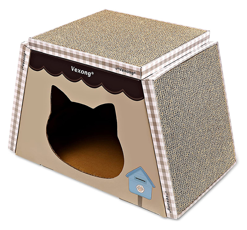 Cardboard Cat House