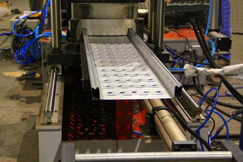 Steel Scaffolding Board Roll Forming Machine Rollforming Mills For Scaffolding Springboards