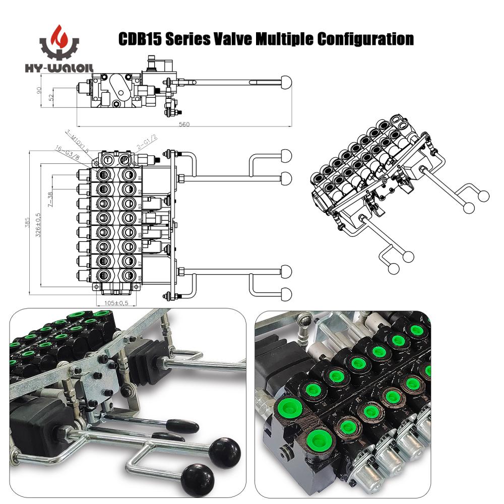 CDB15-8 Hydraulic Sheet Valve CDB15-8 Hydraulic Sheet Valve