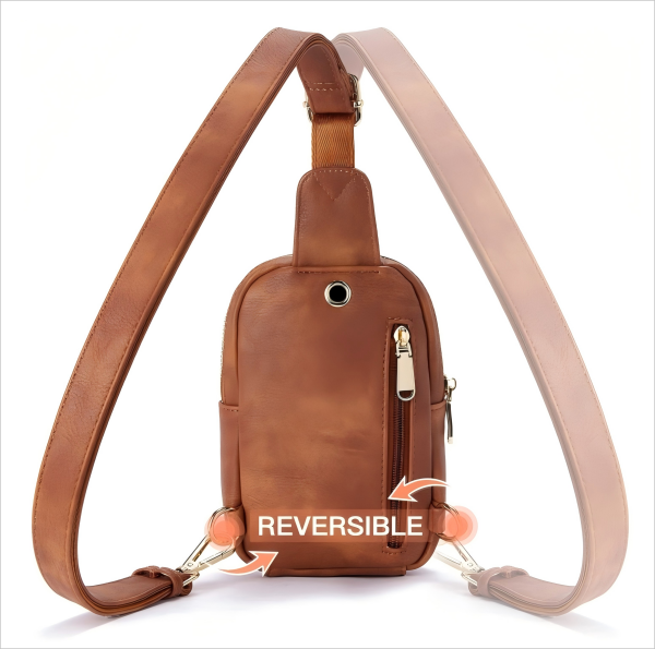 Trendy Single Shoulder Crossbody Bag with Zipper Trendy Single Shoulder Crossbody Bag with Zipper