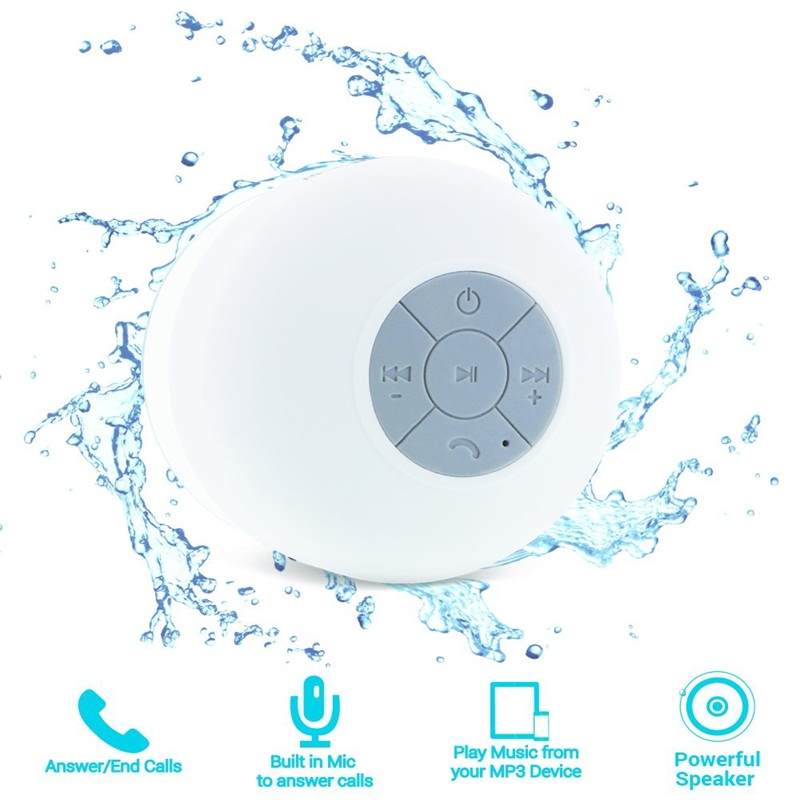 shower speaker waterproof bluetooth