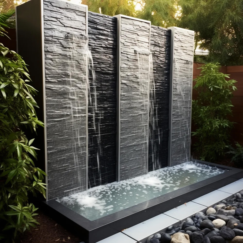 waterfall water fountain waterfall water fountain