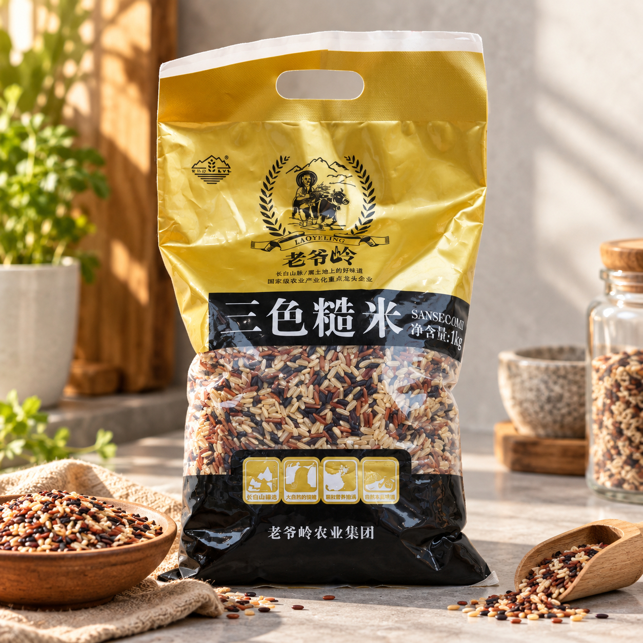 Tricolor Brown Rice4 Tricolor Brown Rice4