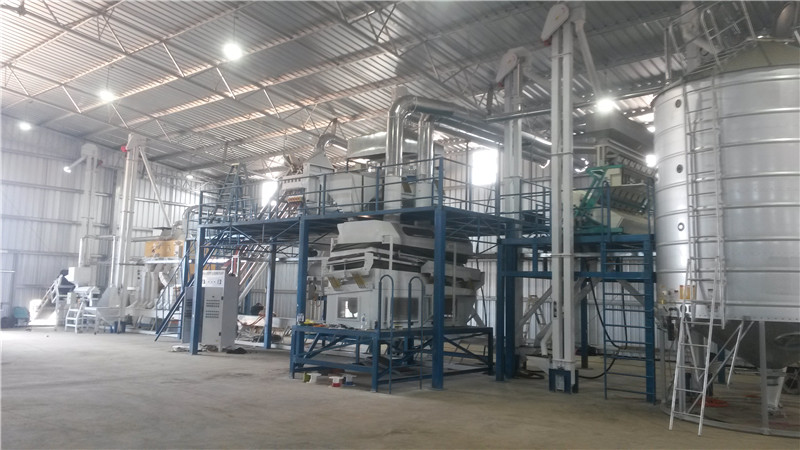 Grain Seed Cleaning Processing Plant
