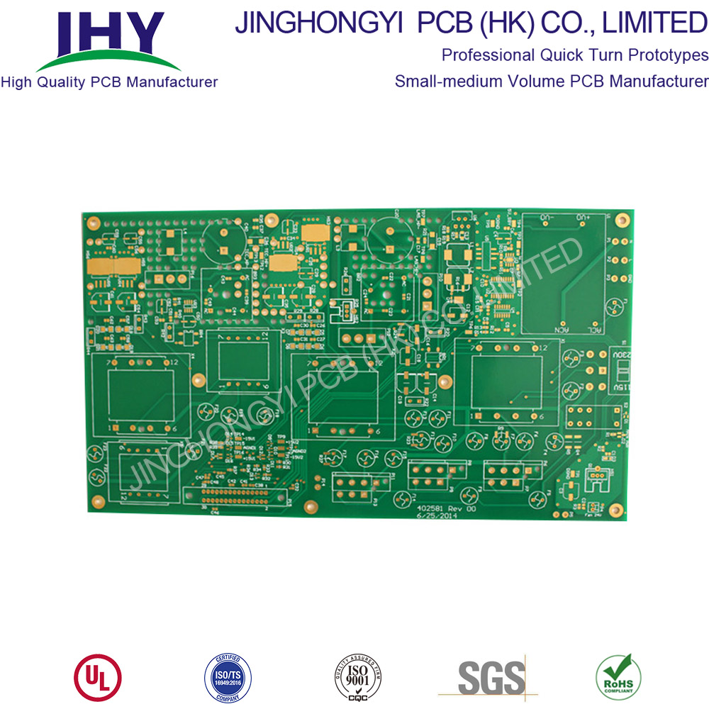 ENIG 1,6 mm groene stijve PCB ENIG 1.6mm Green Rigid PCB