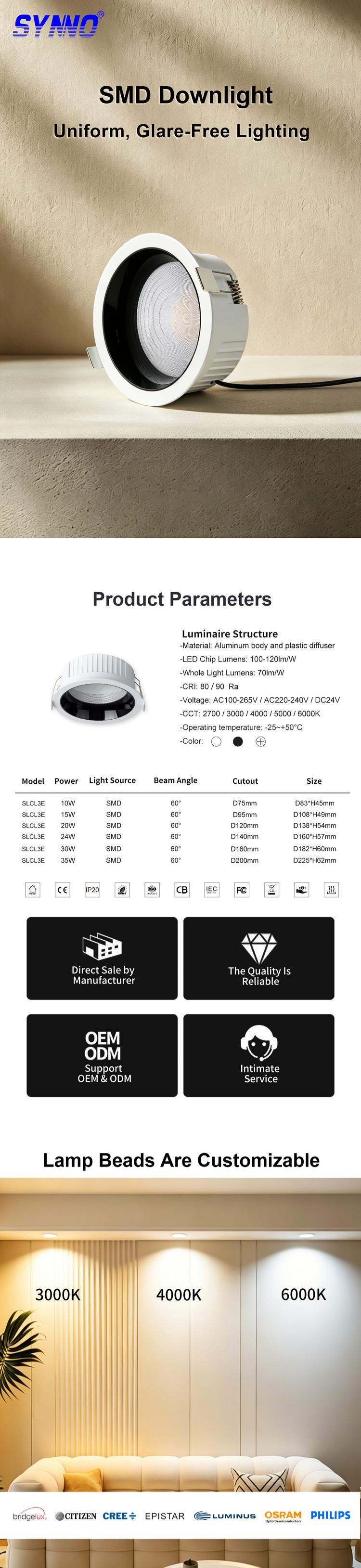 smd ceiling recessed led downlight smd ceiling recessed led downlight