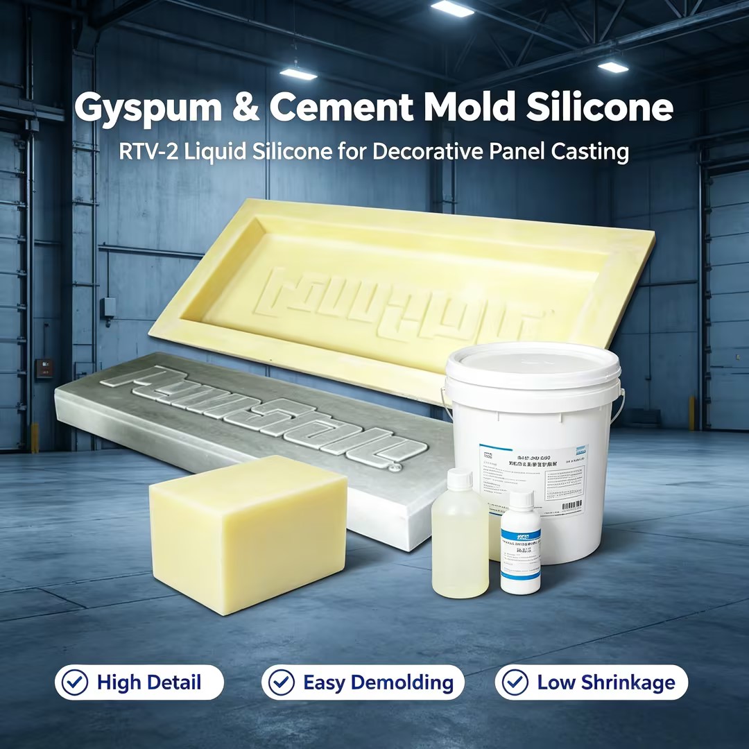 Gyspum & Cement Mold Silicone 1 Gyspum & Cement Mold Silicone 1