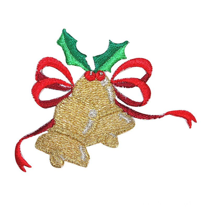 Christmas Bells Embroidery Patch Christmas Bells Embroidery Patch