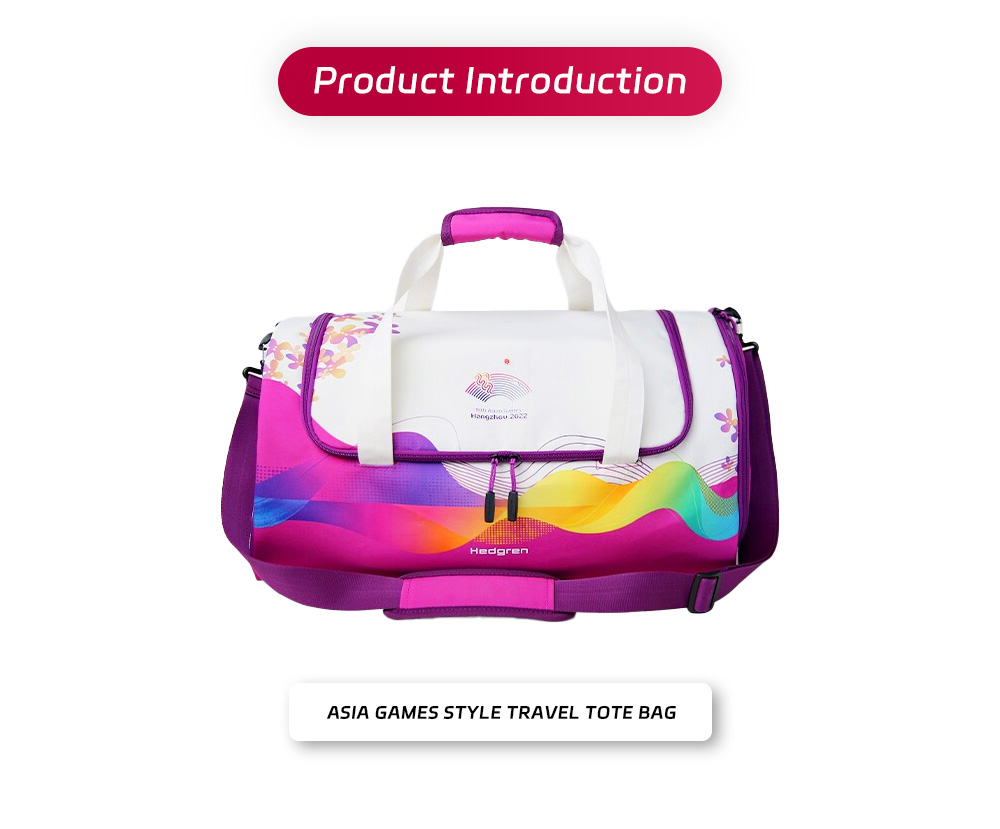 49-Asia Games style travel tote bag-x 49-Asia Games style travel tote bag-x