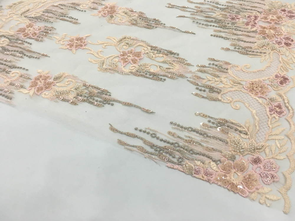 Pearl Embroidery Fabric