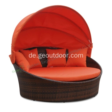 China Hersteller Von Korbmobel Wicker Daybed Korbsofagarnitur