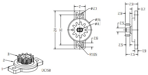 Soft Closing Damper For Auto Ashtray