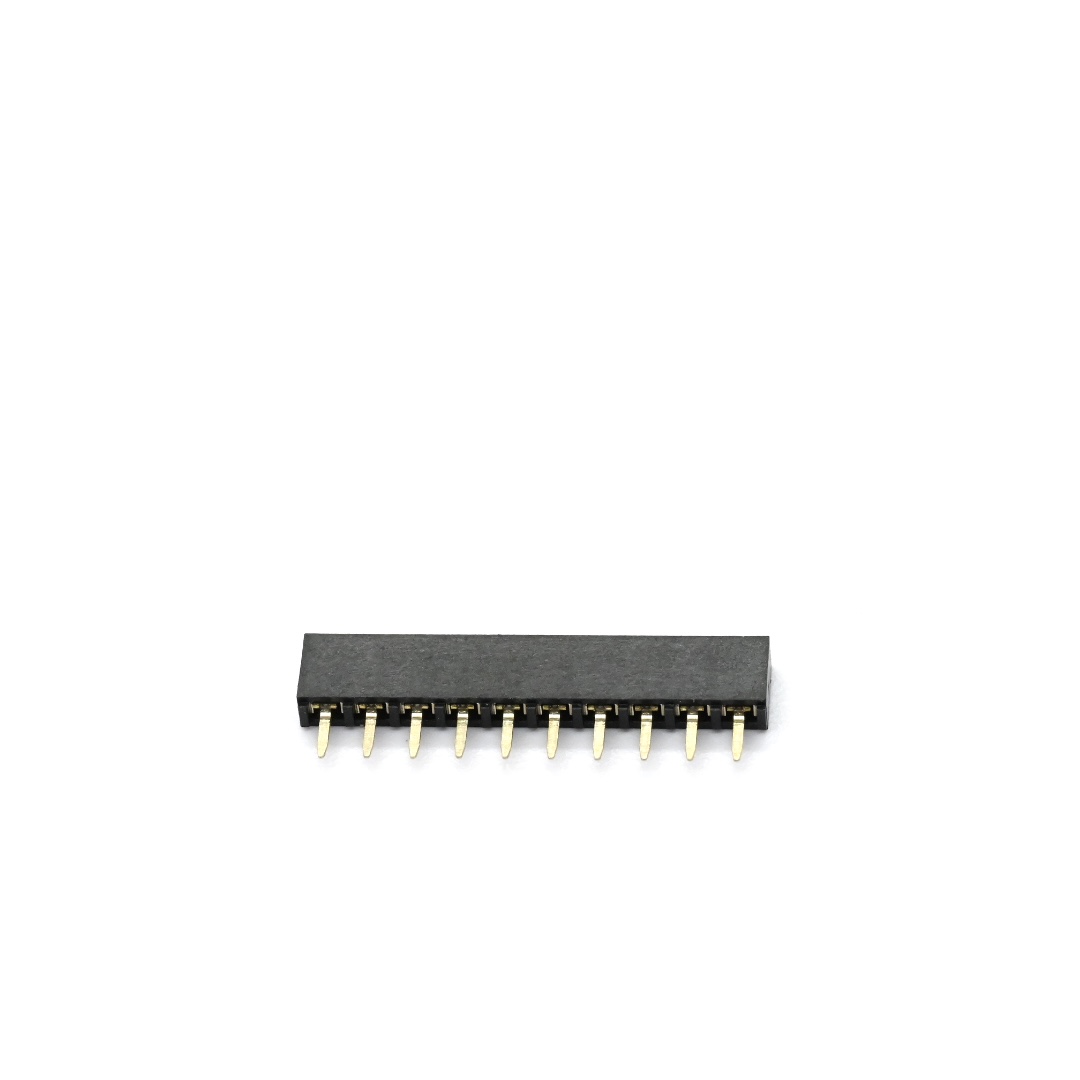 FHES03-10G0SHAA+2.54mm Female Header Single Row Straight Type(1) FHES03-10G0SHAA+2.54mm Female Header Single Row Straight Type(1)