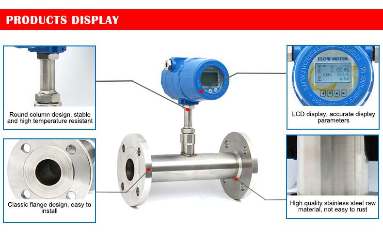 Thermal gas mass flowmeter Thermal gas mass flowmeter