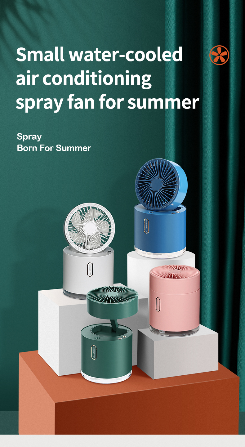 Mini Folding Humidifying Fan Mini Folding Humidifying Fan