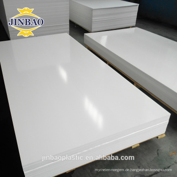 China Jinbao 1 40mm 4x8ft 4x6ft Weiss Pvc Schaum Forex Kunststoff Blatter Brief Hersteller