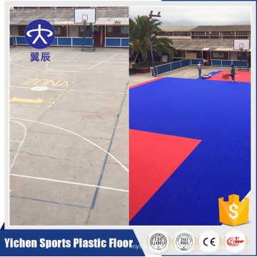 Outdoor Basketball Court Floor Pp Interlocking Tiles China