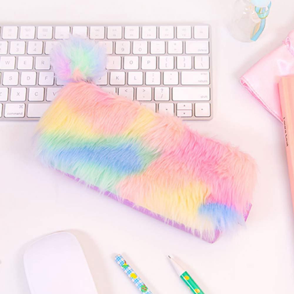 Fluffy Plush Pencil Case 2 Fluffy Plush Pencil Case 2