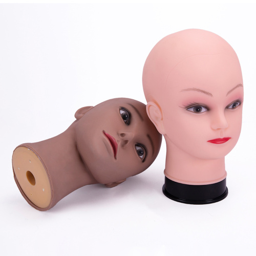 Practice Making Wigs Doll Bald Mannequin Silicone Head Supplier, Supply Various Practice Making Wigs Doll Bald Mannequin Silicone Head of High Quality