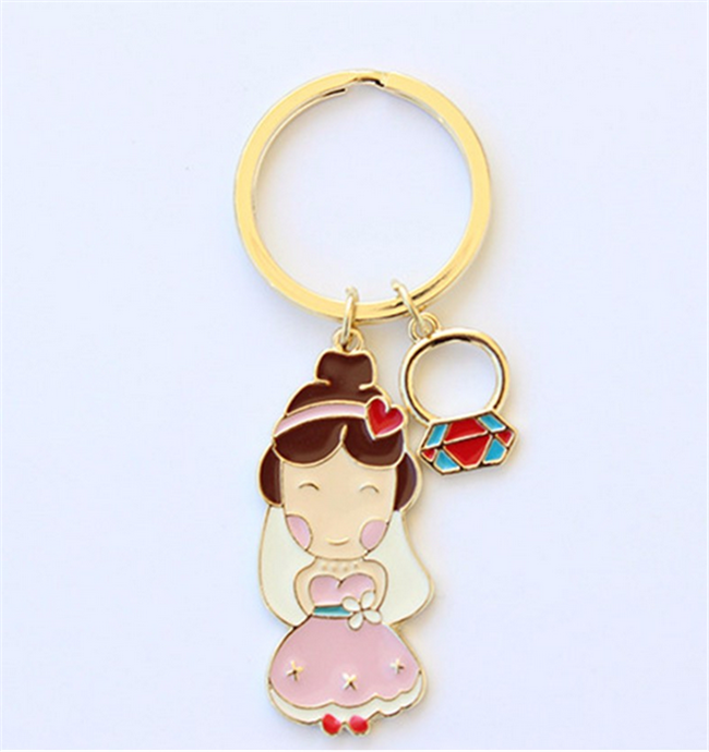 Bride Metal Keychain Bride Metal Keychain