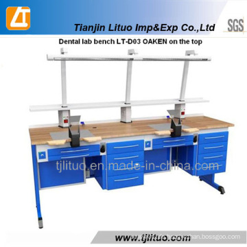 China Lt Brand Blue Farbe Dental Lab Work Tisch Hersteller
