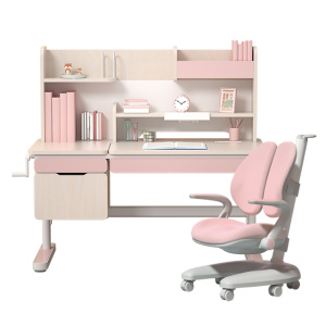 kids study desk and chair set for children