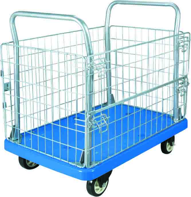 300kg Platform Basket Hand Trolley