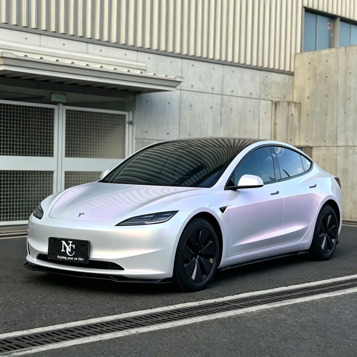 Self-Healing Tech-Silver Purple wrap for car Self-Healing Tech-Silver Purple wrap for car