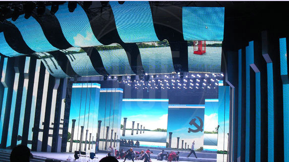 LED curtain  display