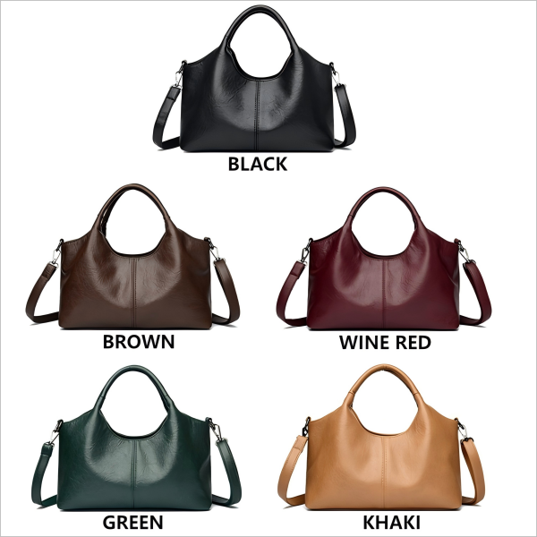 Lady's simple and versatile handbag Lady's simple and versatile handbag