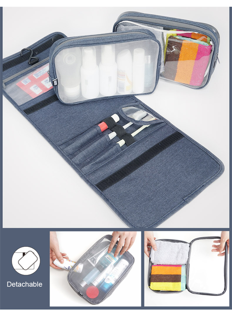 Högkvalitativa material, stark sömnad och stor uppmärksamhet på detaljer ger vår toalettartiklar arrangör hållbarheten att bestå genom otaliga resor. High-quality materials, strong stitching & great attention to detail gives our toiletries organizer the durability to last through countless trips.