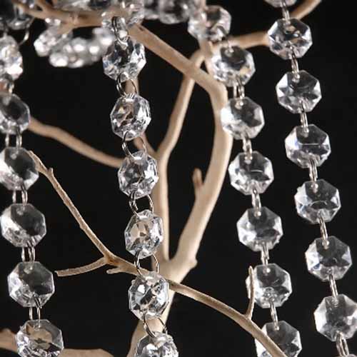 crystal bead garland