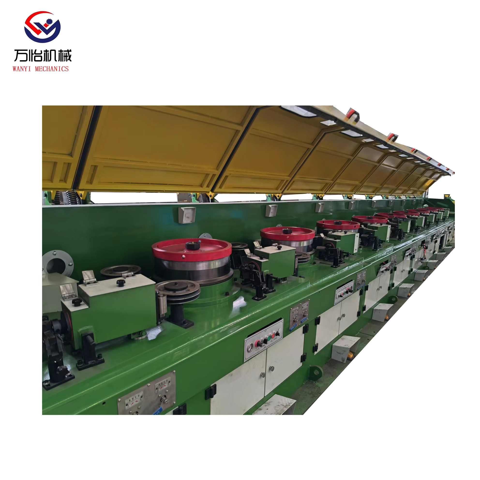 Straight line flux core wire drawbench Straight line flux core wire drawbench