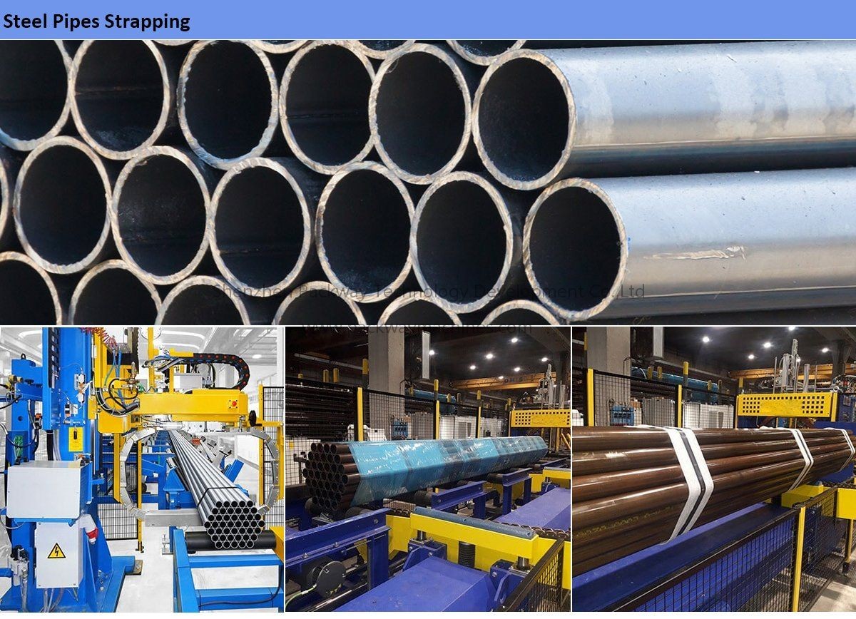 Steel pipe strapping1 Steel pipe strapping1