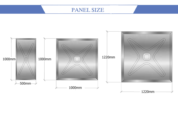 galvanized steel water tank