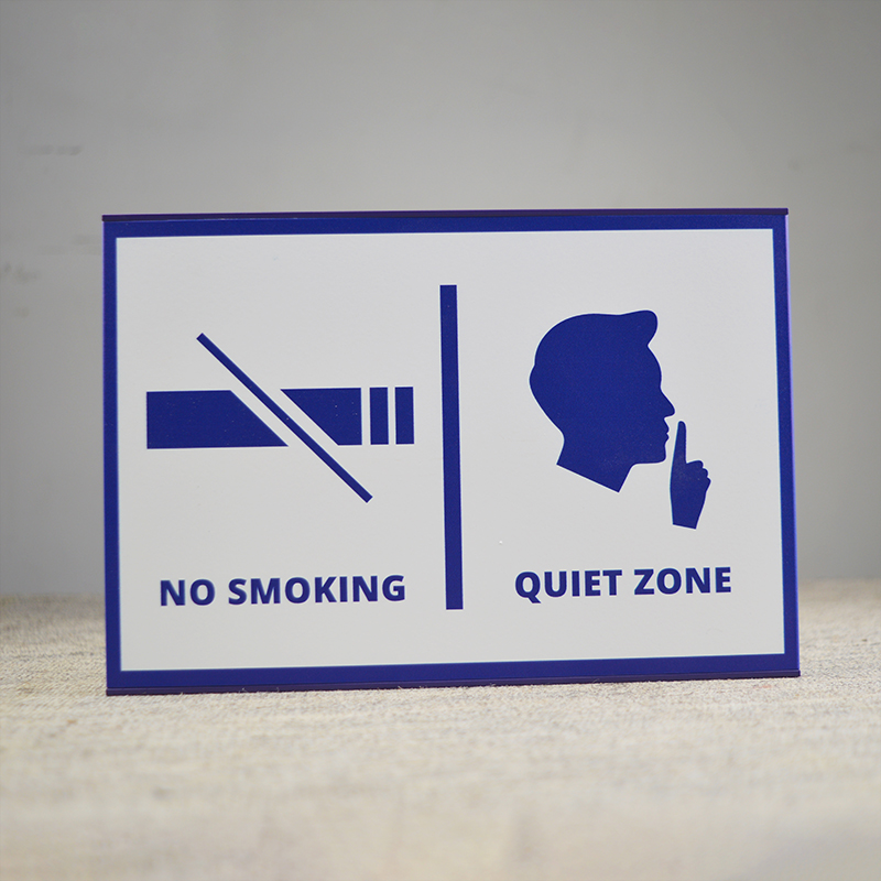 Flat aluminum profile signs Flat aluminum profile signs