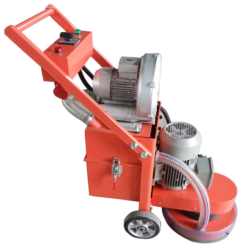 Floor grinding machine have 2 types:   1. Floor Grinder with vacuum cleaner, working no dust.   2. Floor Grinder with water tank, cau working for floor grinding and polishing.    Function  Floor grinding, coarse concrete floor burnishing, old epoxy floor renovation, sealed curing floor polishing, marble ground maintenance.  Application: 1. floor industry :epoxy , wear-resistant floor, curing floor,penetrating floor,artistic floor ect. 2.stone industry: polishing and maintenance for various stone such as marble granite.       Main scope: Concrete Grinding machines, Floor Polishing Machines, Road Line Marking Machines, Truck Cranes, Road Rollers, Excavators, Concrete Leveling Machines, Power Trowels and other Construction machinery .    Jining oking tec co.,ltd, established in 2010, is a professional manufacturer engaged in the research, development, production, sale and service of Concrete Grinding machines, Floor Polishing Machines, Road Line Marking Machines, Truck Cranes, Road Rollers, Excavators, Concrete Leveling Machines, Power Trowels and other Construction machinery .     We are located in Jining city,Shandong province with convenient transportation access. Dedicated to strict quality control and thoughtful customer service, our experienced staff members are always available to discuss your requirements and ensure full customer satisfaction.  In recent years, we have introduced a number of advanced production equipment, and also have an excellent production team and a complete quality assurance system to ensure that each batch of goods is delivered to customers in a timely and high quality.  We also have an excellent management team, experienced technical staffs and professional sales team to solve all problems you encountered before and after sales. In addition, we have obtained I S O 9 0 0 1:2 0 1 5 certificates. Selling well in all cities and provinces around China, our products are also exported to clients in such countries and regions as United States, Europe,Australia, Southeast Asia,Russia,the Middle East,Africa. We also welcome OEM and ODM orders. Whether selecting a current product from our catalog or seeking engineering assistance for your application, you can talk to our customer service center about your sourcing requirements.  OK-300 Floor Grinding Machine